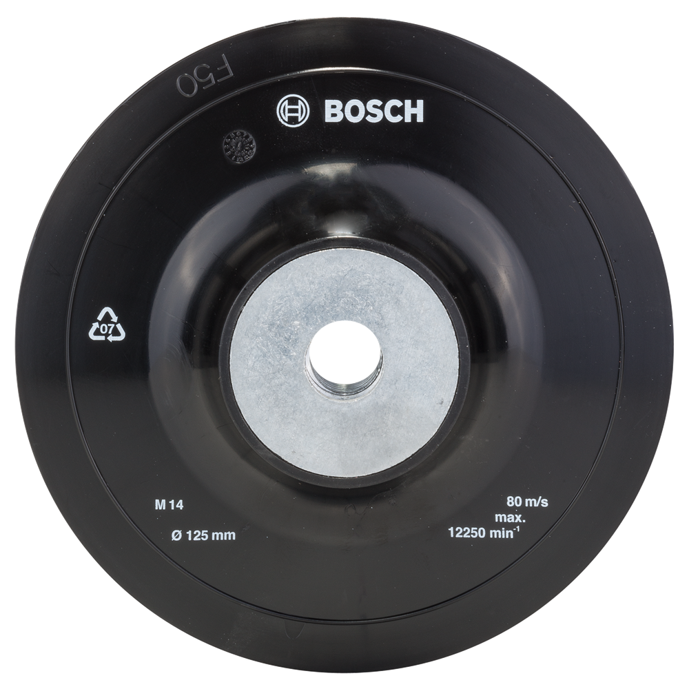Bosch Accessoires Schuurschijf voor haakse slijpmachines, spansysteem, 125 mm - 2609256257