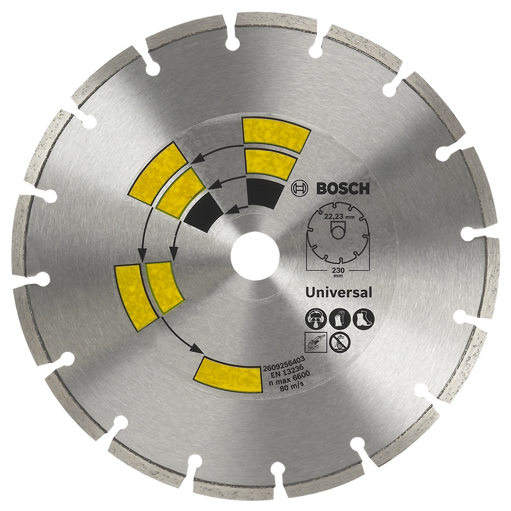 Bosch Accessoires Diamantdoorslijpschijf Universal | 115mm - 2609256400