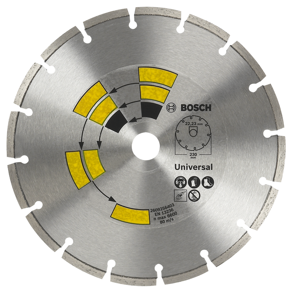 Bosch Accessoires Diamantdoorslijpschijf Universal | 125mm - 2609256401