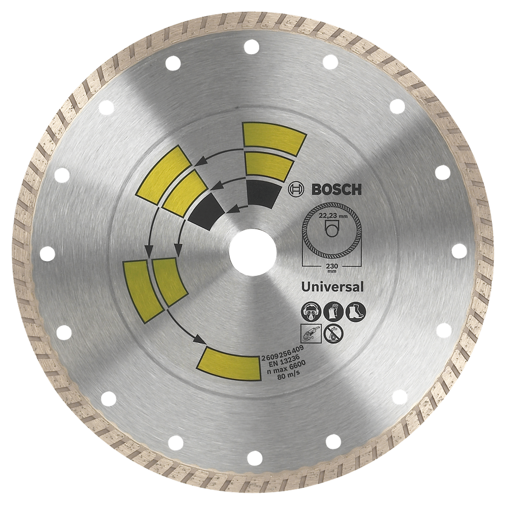 Bosch Accessoires Diamantdoorslijpschijf Universal Turbo | 115mm - 2609256407