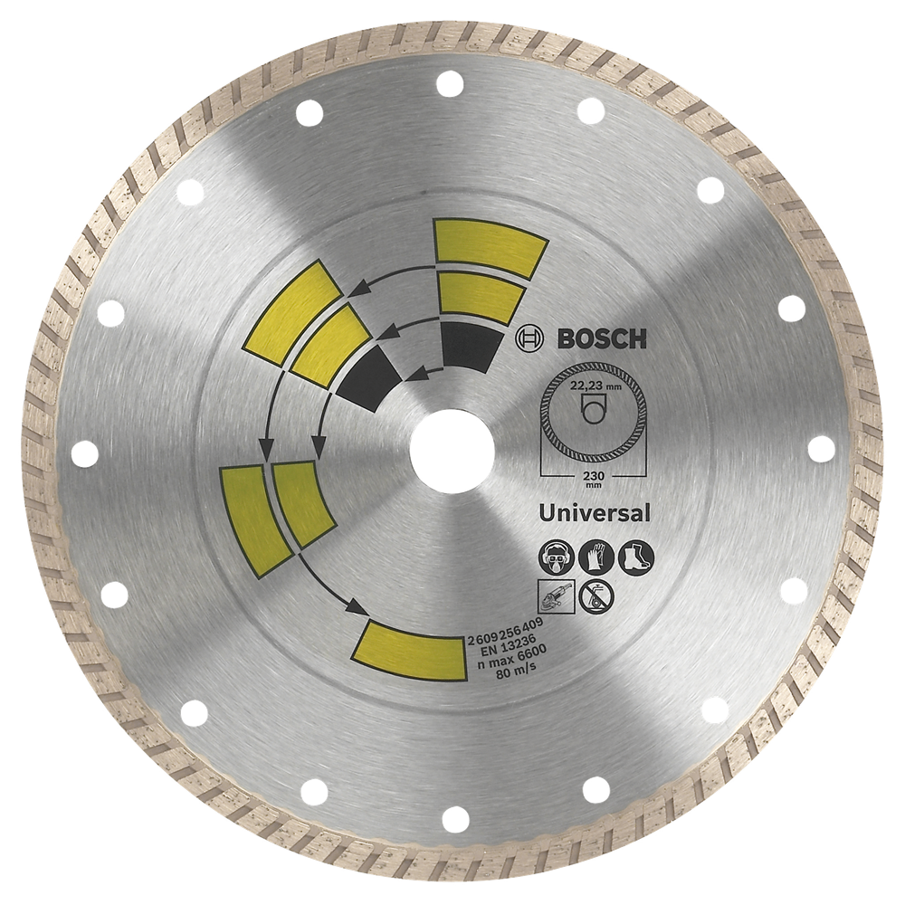 Bosch Accessoires Diamantdoorslijpschijf Universal Turbo | 125mm - 2609256408