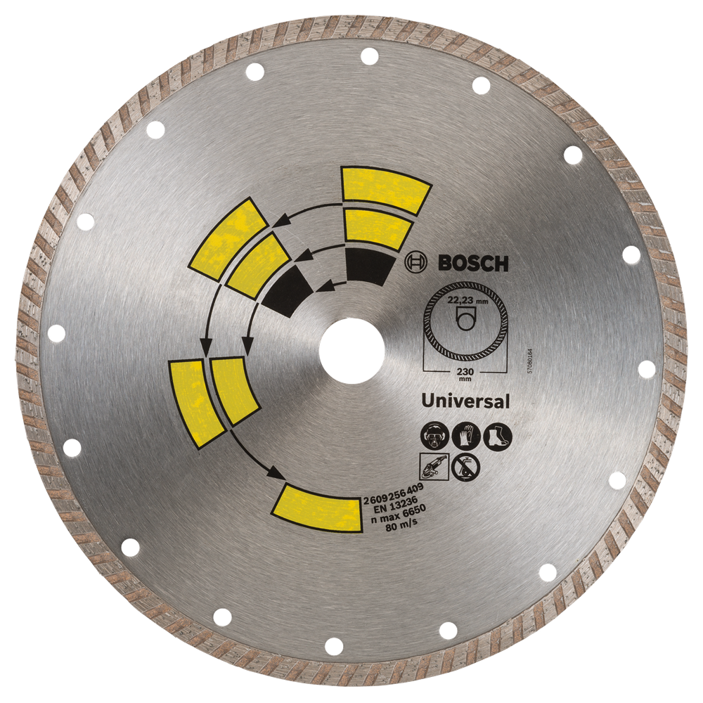 Bosch Accessoires Diamantdoorslijpschijf Universal Turbo | 230 mm - 2609256409