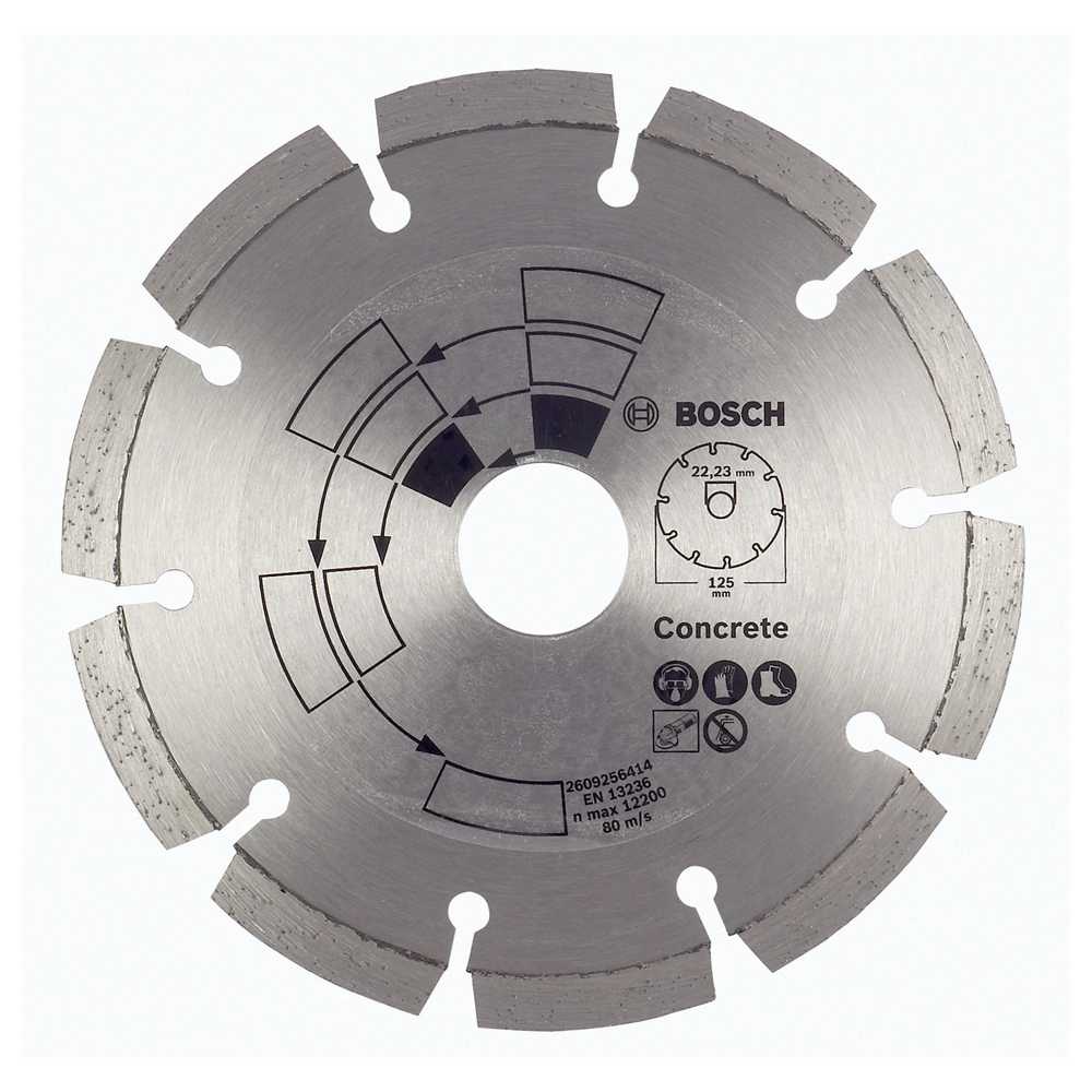 Bosch Accessoires Diamantdoorslijpschijf beton | 125mm - 2609256414