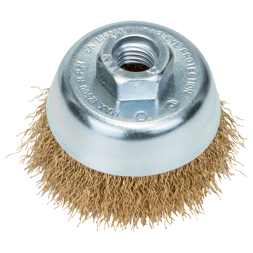 Bosch Accessoires Komstaalborstel Gegolfde draad | Ø70 mm | M14 - 2609256500