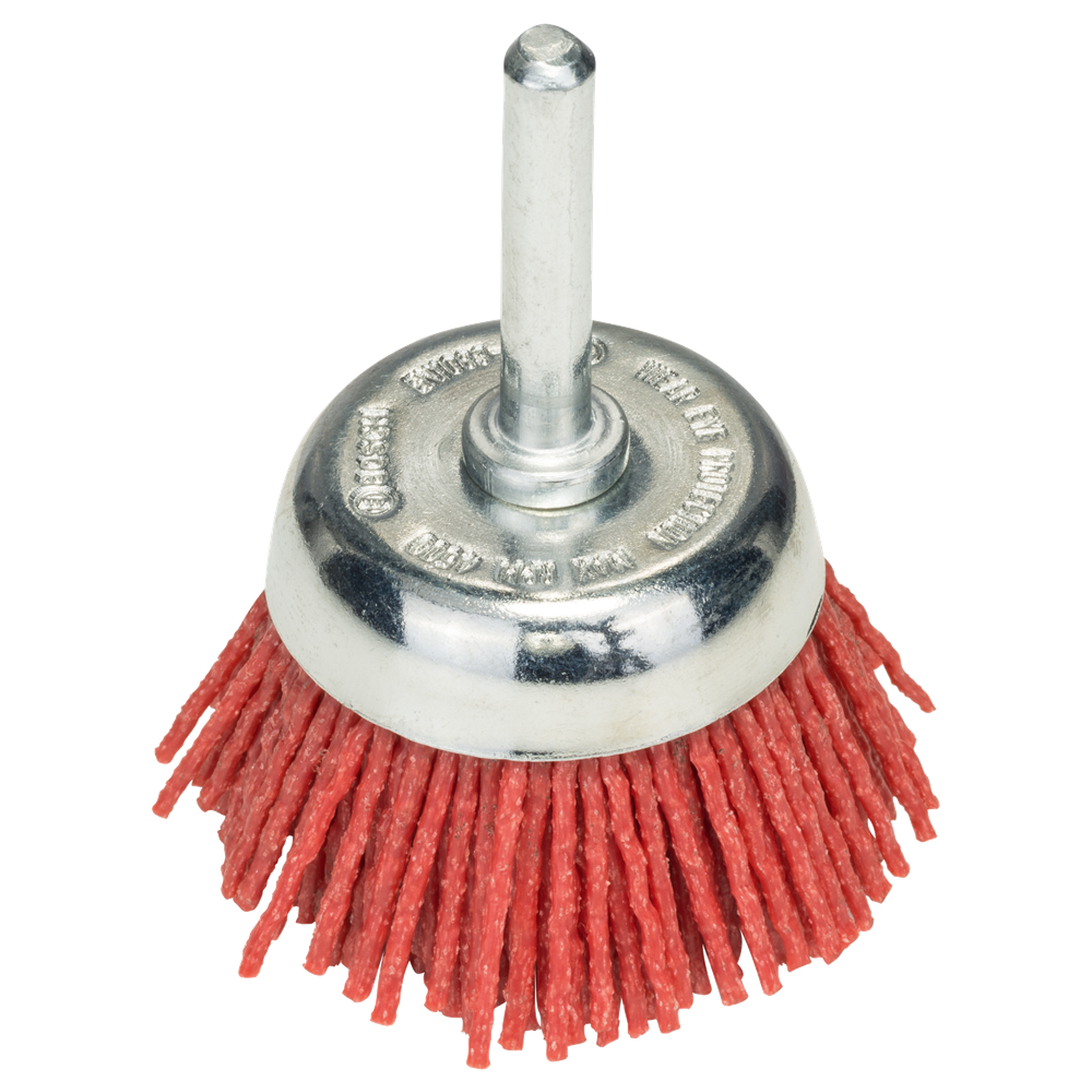 Bosch Accessoires Komstaalborstels voor boormachines - nylondraad met korund schuurmiddel K80, 50 mm - 2609256523