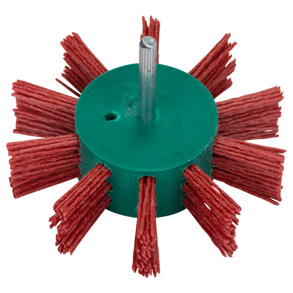 Bosch Accessoires Lamellenborstel voor boormachines - nylondraad met korund schuurmiddel K80, 100 mm - 2609256543