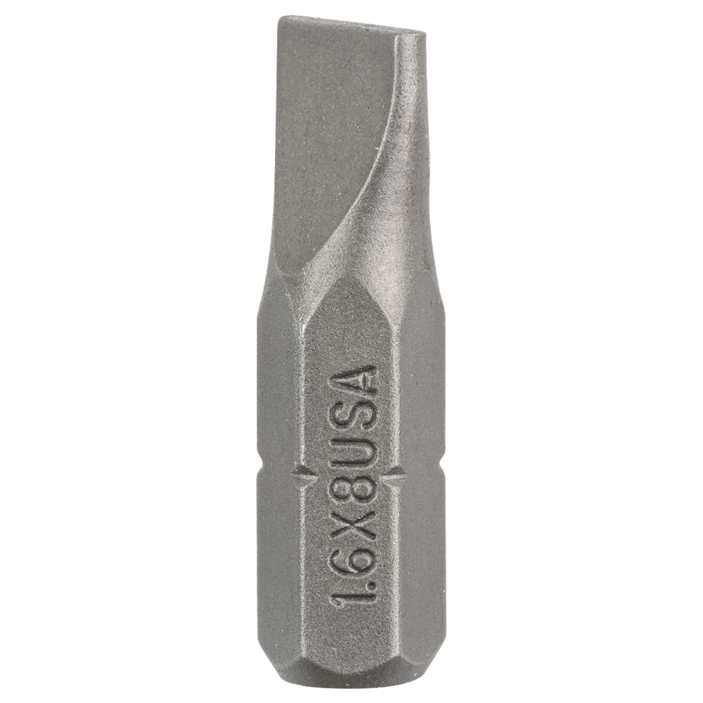 Bosch Accessoires Bit Standard voor gleufkopschroeven | 1,6X8,0 25mm - 2609255912
