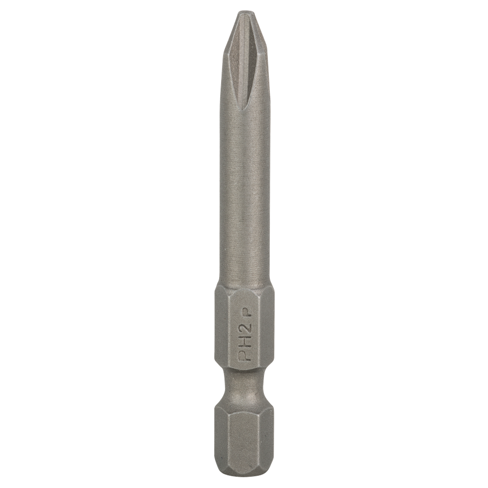 Bosch Accessoires Schroefbit voor Phillips-kruiskopschroeven | PH2 | 49mm | 1/4" | Zeskant - 2609255920