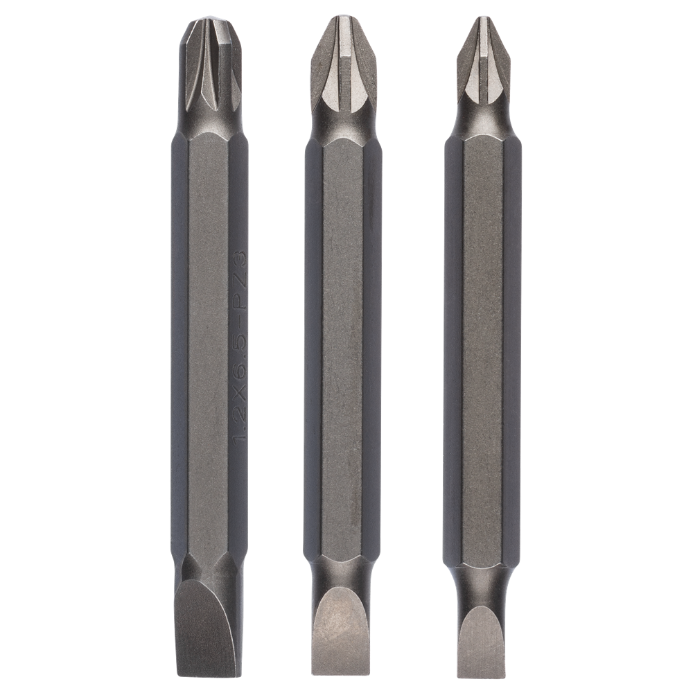 Bosch Accessoires 3-delige dubbelbitset (HEX, PZ) | 60 mm | 3-delig - 2609255958