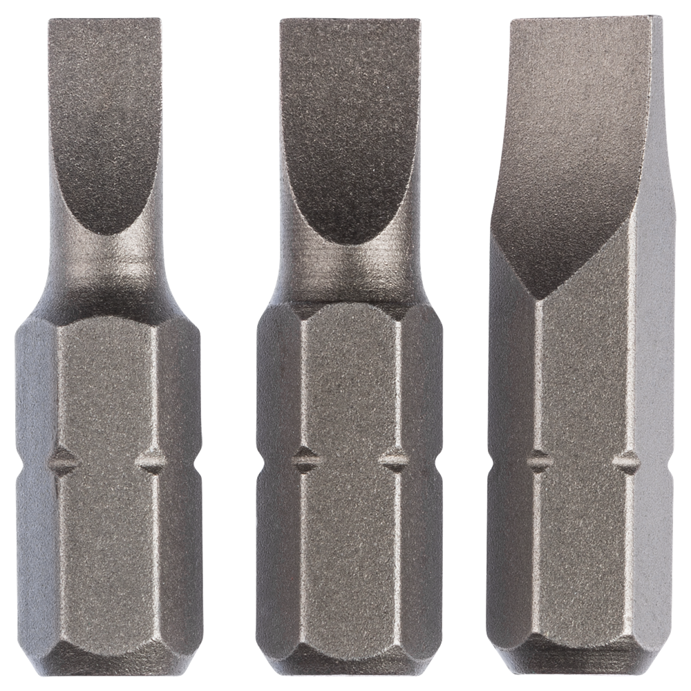 Bosch Accessoires Schroefbitset standaard gleufkopschroef S | 3-delig - 2609255963
