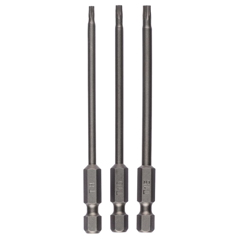 Bosch Accessoires Tweezijdige schroefbitset | T8, T10 en T15 | 89 mm | 3-delig - 2609255971