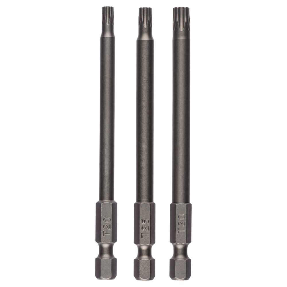 Bosch Accessoires Tweezijdige schroefbitset | T20, T25 en T30 | 89 mm | 3-delig - 2609255972