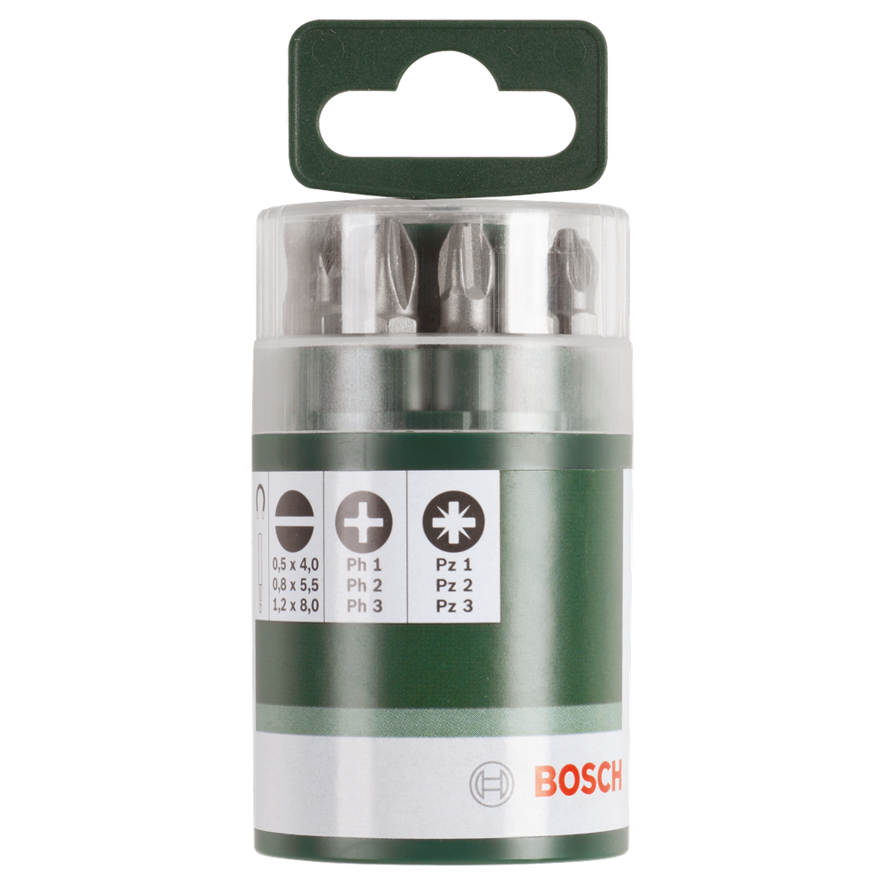 Bosch Accessoires 10-delige schroefbitset standaard (HEX, PH, PZ) - 2609255975