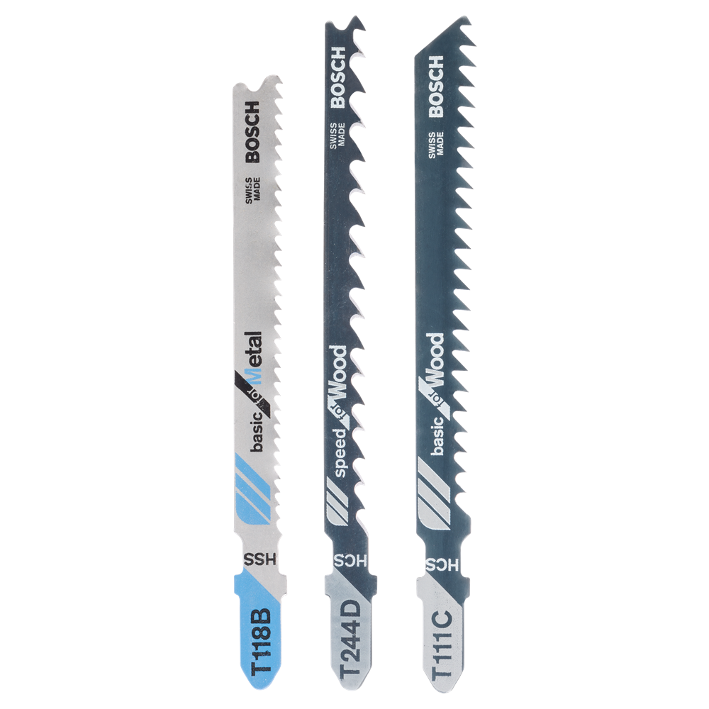 Bosch Accessoires Decoupeerzaagbladeset 1Xt111C,T244D,T118B | 3-delig - 2609256741