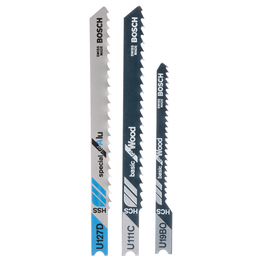 Bosch Accessoires Decouperzaabladenset 1Xu111C,U19Bo,U127D | 3-delig - 2609256774