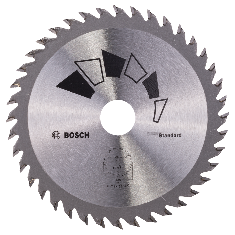 Bosch Accessoires Cirkelzaagblad Basic 130X22X20/16,T40 - 2609256803