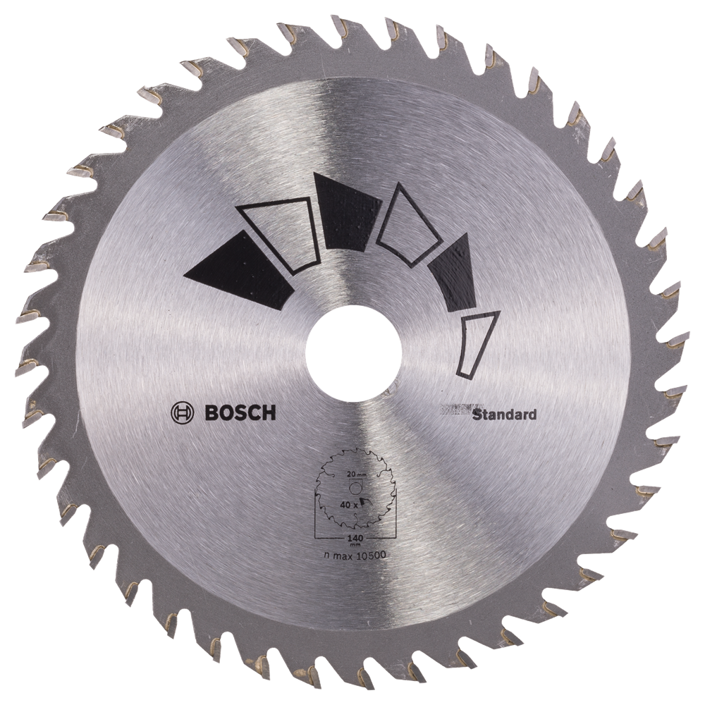 Bosch Accessoires Cirkelzaagblad Basic 140X22X20/127,T40 - 2609256805