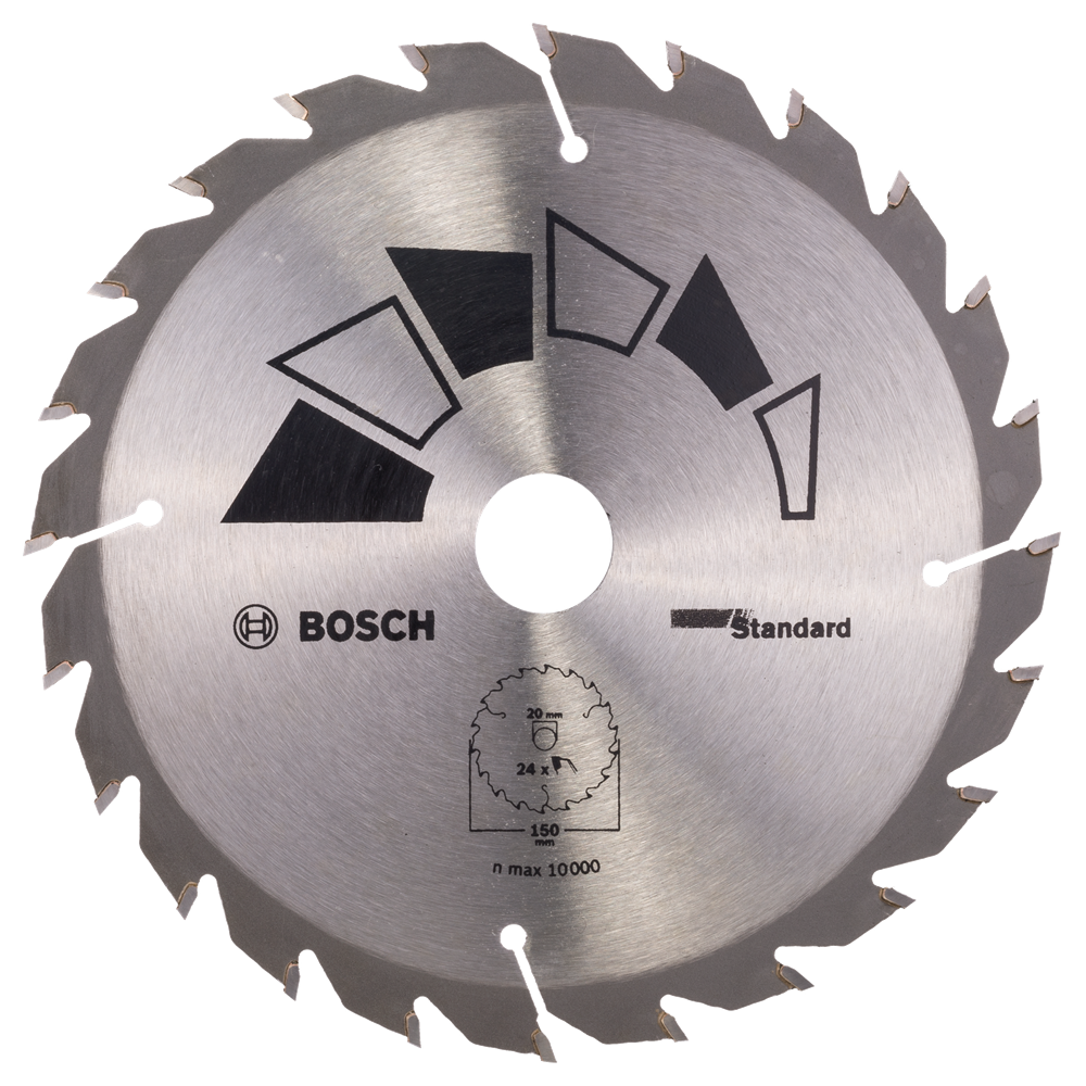 Bosch Accessoires Cirkelzaagblad Basic 150X22X20/16,T24 - 2609256806