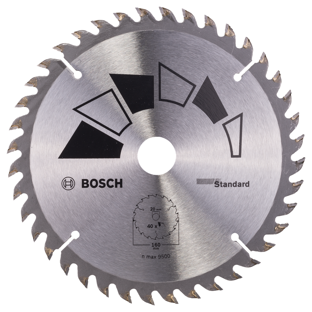 Bosch Accessoires Cirkelzaagblad Basic 160X22X20/16,T40 - 2609256811
