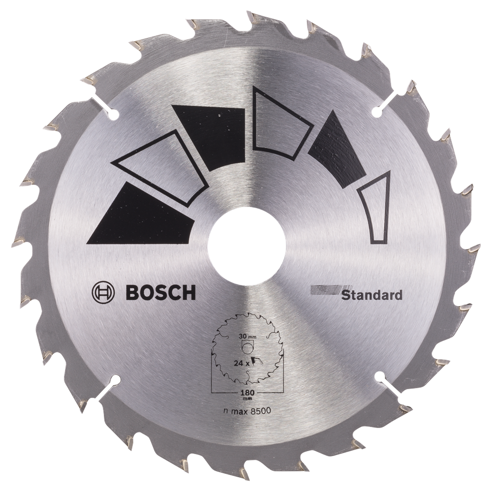 Bosch Accessoires Cirkelzaagblad Basic 180X22X30/20,T24 - 2609256814