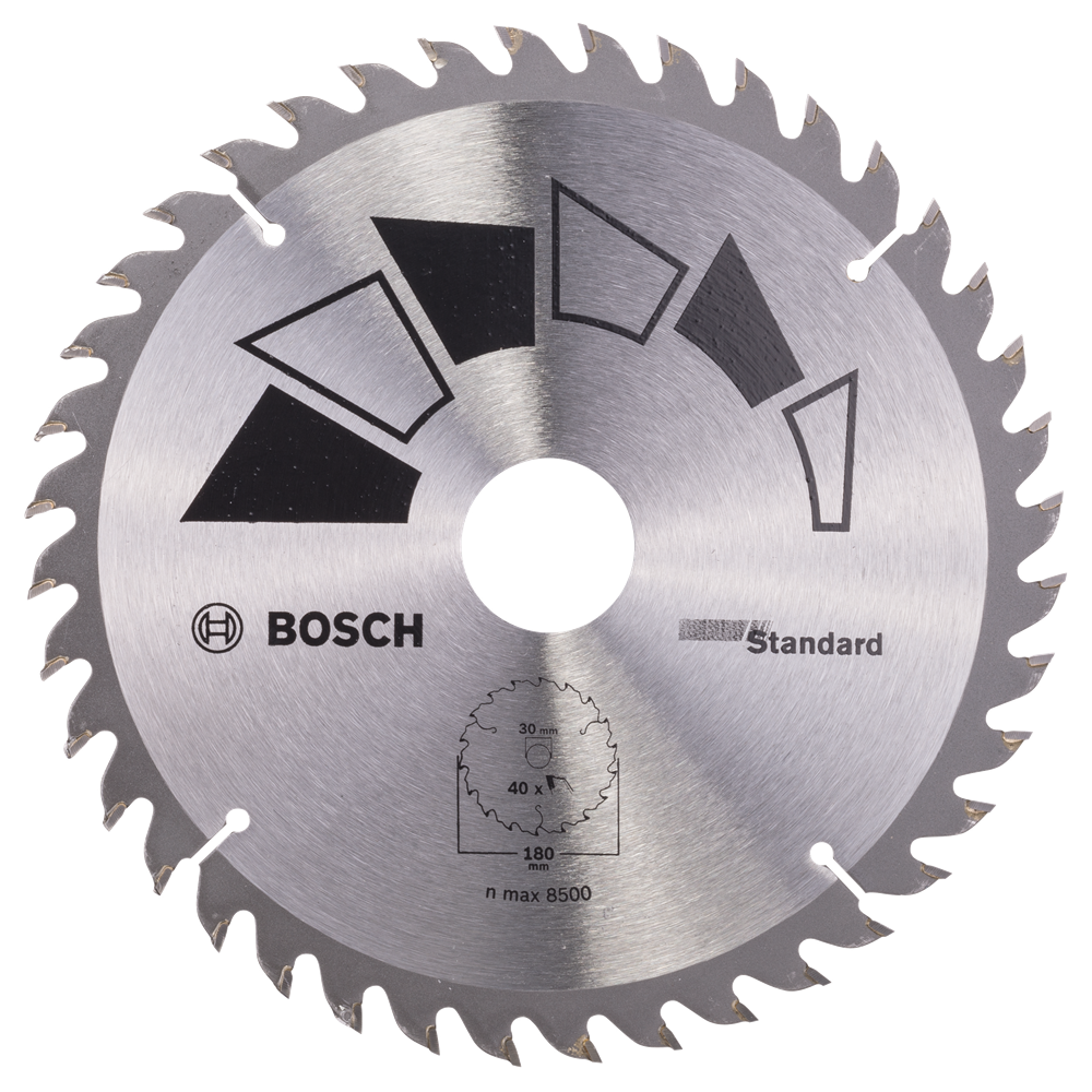 Bosch Accessoires Cirkelzaagblad Basic 180X22X30/20,T40 - 2609256815