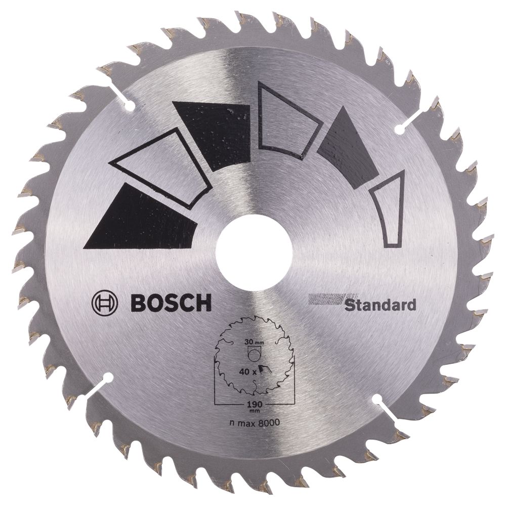 Bosch Accessoires Cirkelzaagblad Basic 190X22X30/24,T40 - 2609256821