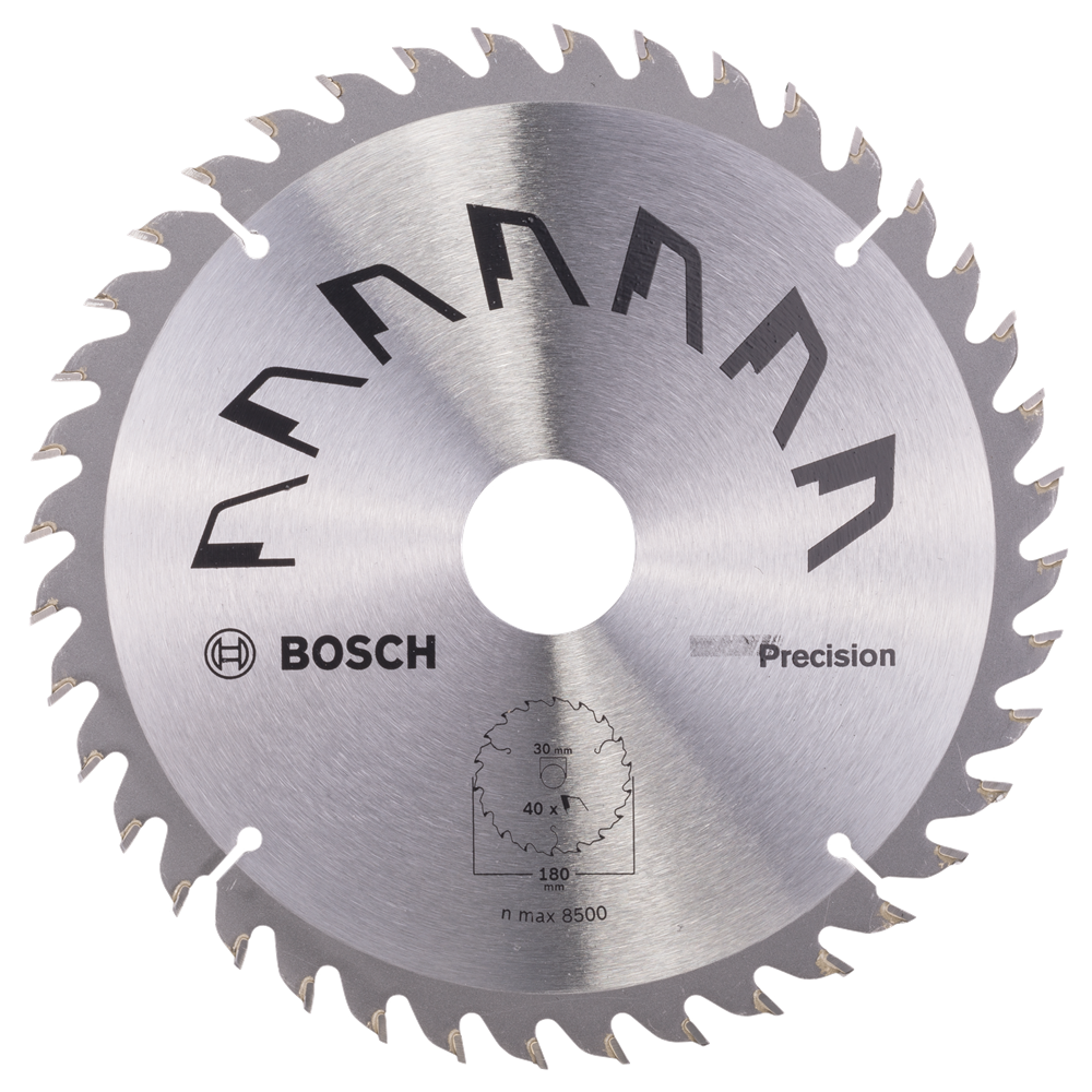 Bosch Accessoires Cirkelzaagblad Precision 180X2X30/20,T40 - 2609256861