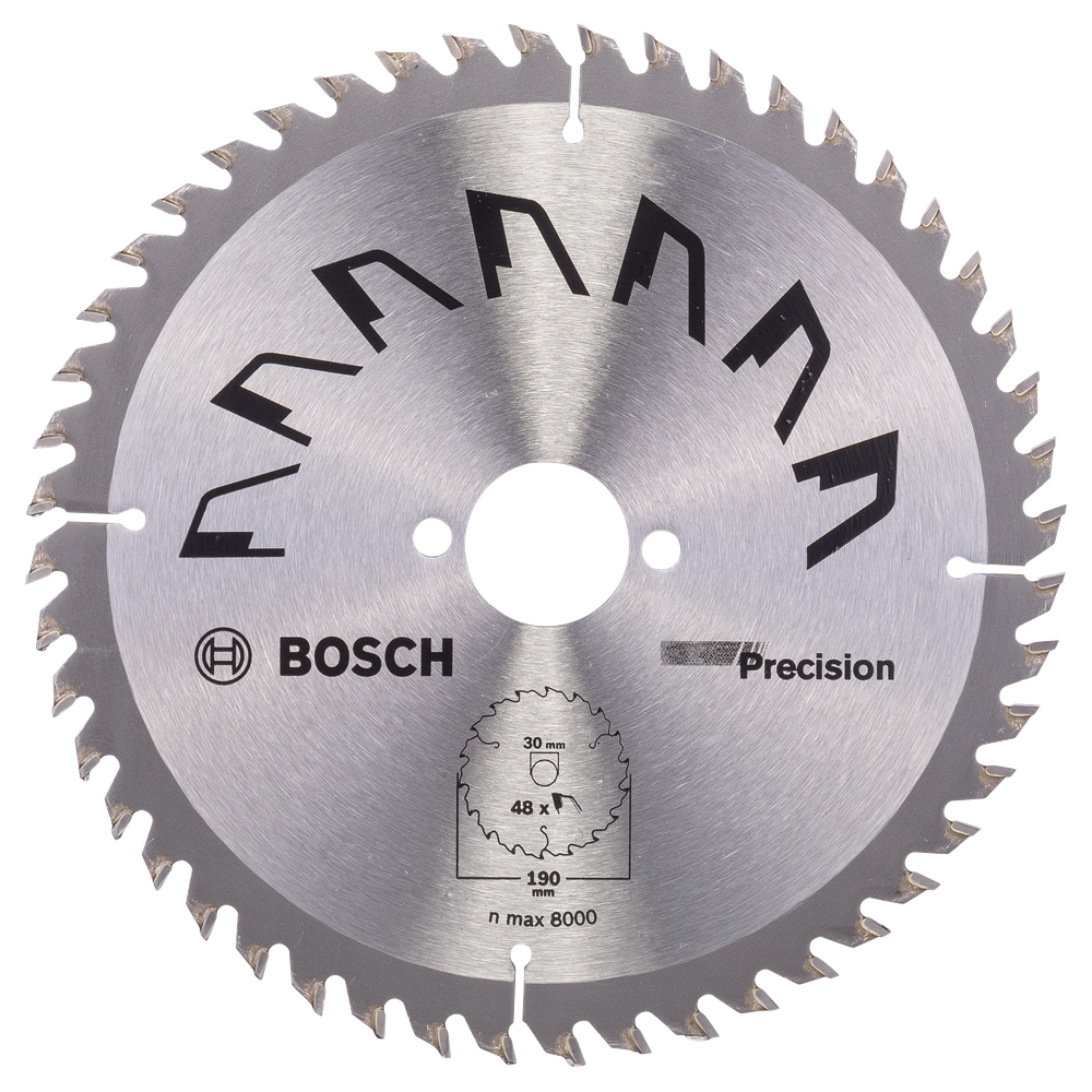 Bosch Accessoires Cirkelzaagblad Precision 190X2X30/-,T48 - 2609256870
