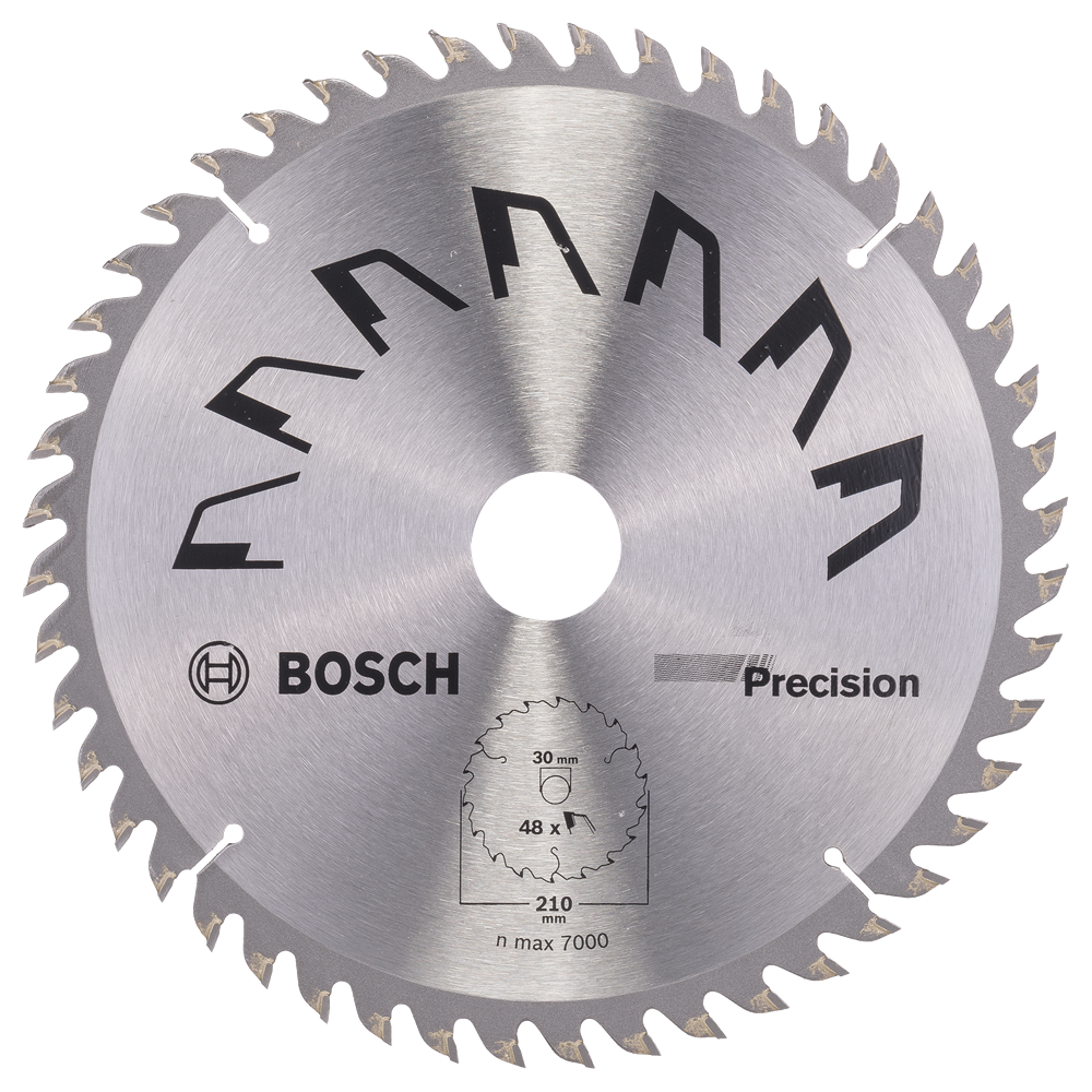Bosch Accessoires Cirkelzaagblad Precision 210X2X30/-,T48 - 2609256873