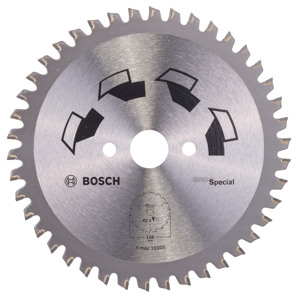 Bosch Accessoires Cirkelzaagblad Special 150X2X20/16,T42 - 2609256886
