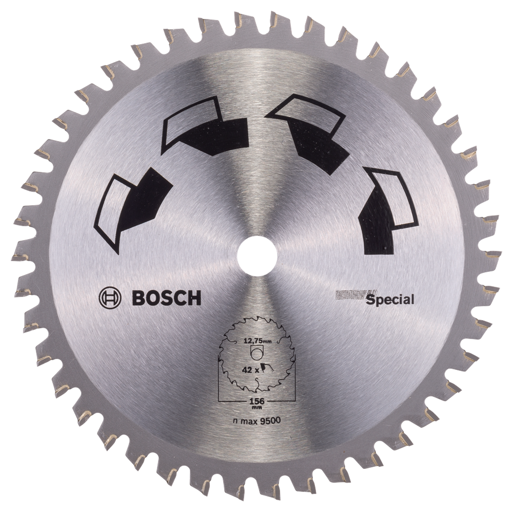 Bosch Accessoires Cirkelzaagblad Special 156X2X127/-,T42 - 2609256898
