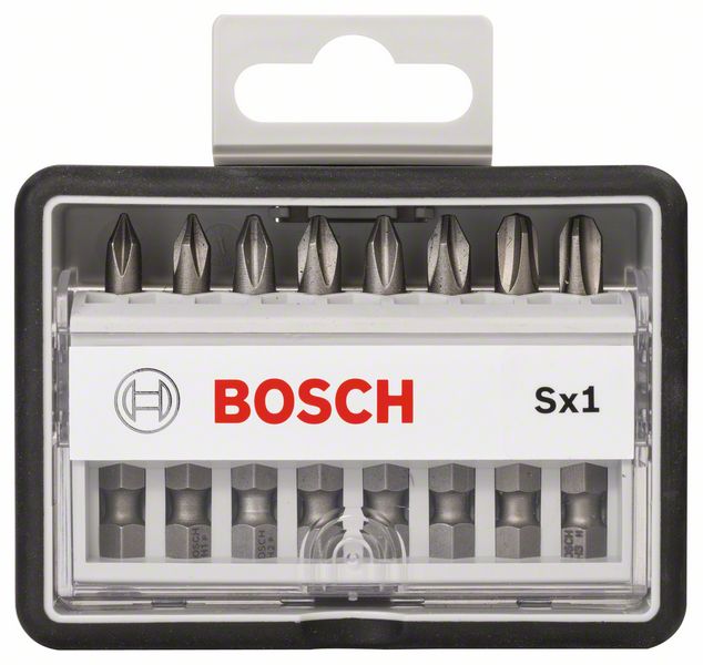 Bosch Accessoires 8-delige Robust Line bitset Sx Extra Hard 49 mm, 8delig - 2607002556