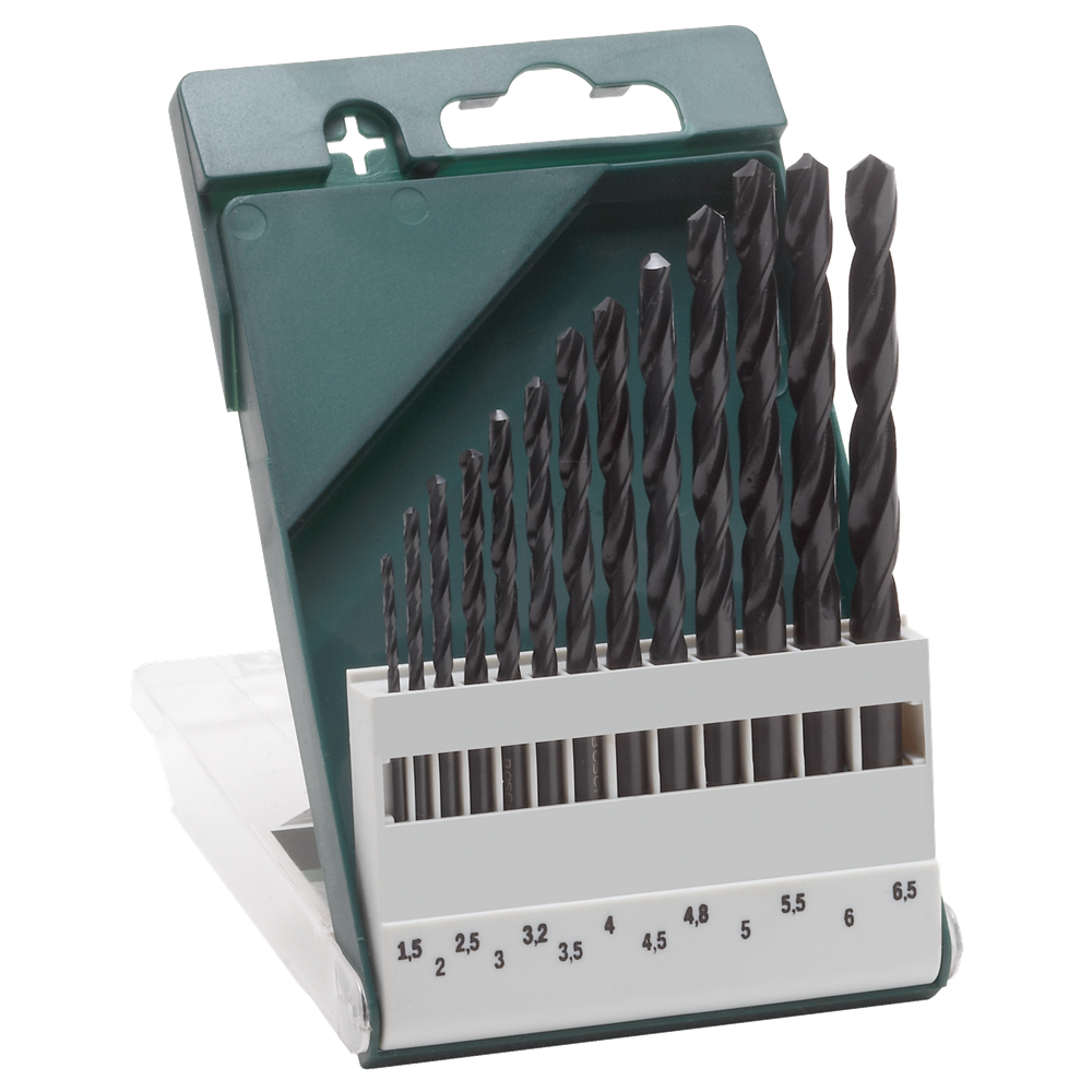 Bosch Accessoires 13-Delige Metaalborenset HSS-R | Din 338 - 2609255031
