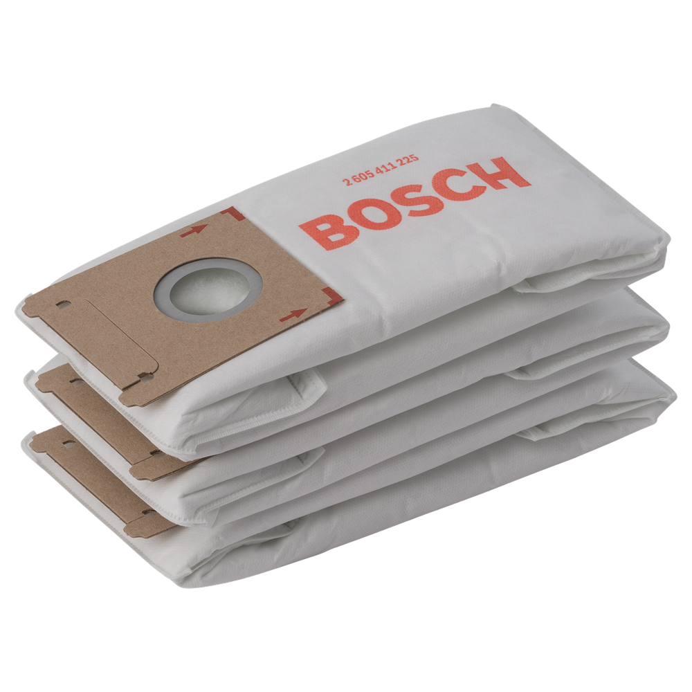 Bosch Groen Papieren stofzakken per 3 stuks voor Bosch Ventaro - 2605411225