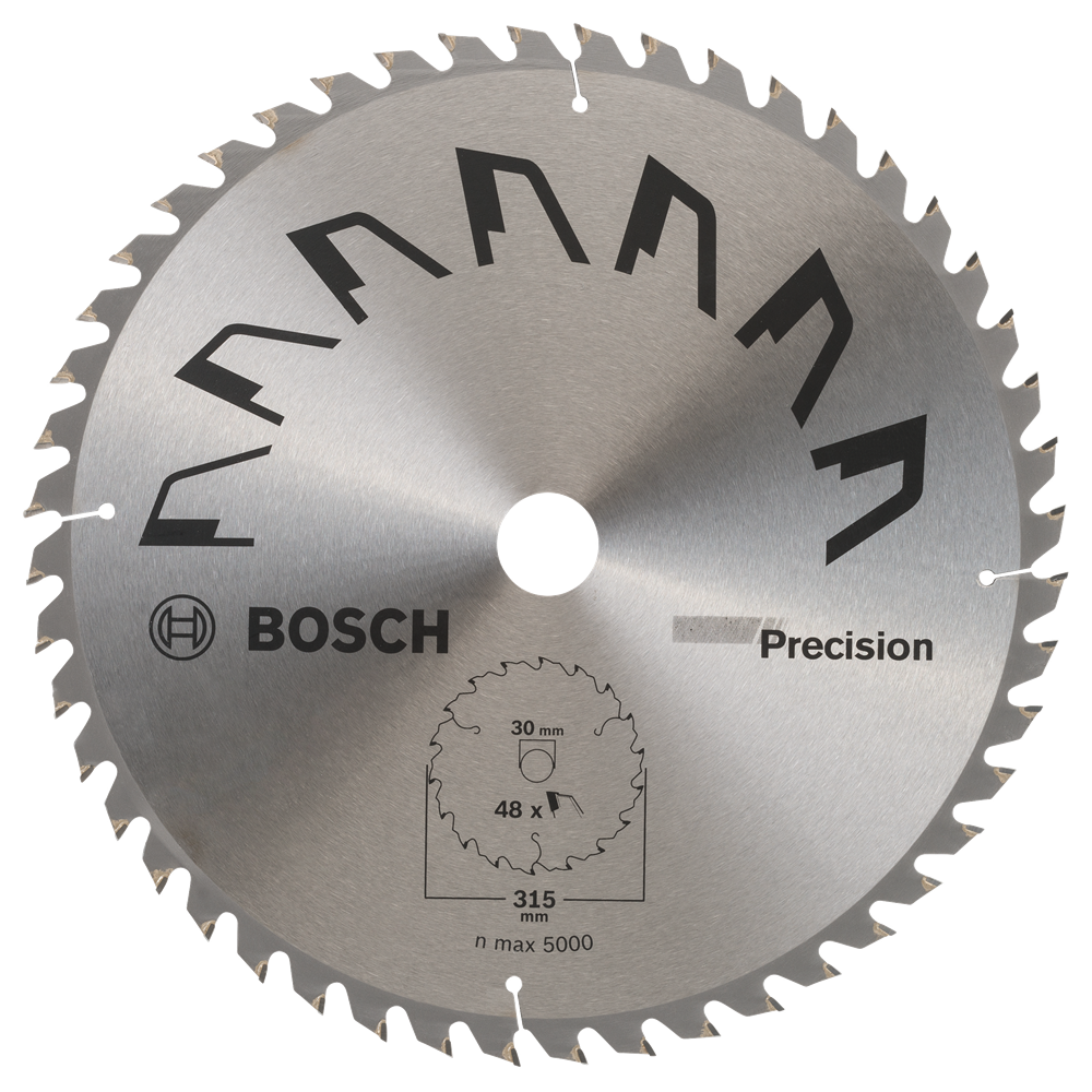 Bosch Accessoires Cirkelzaagblad Precision Ø315 3,2mm T48 - 2609256937