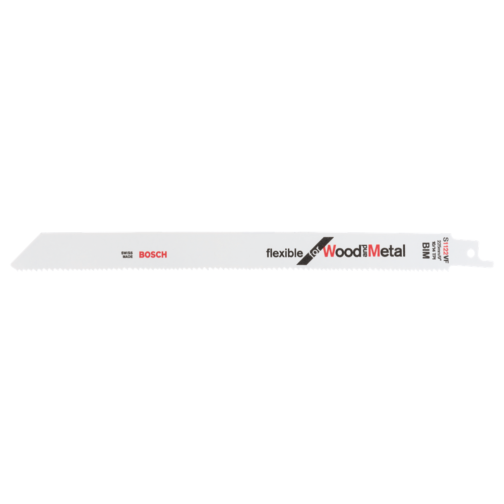 Bosch Accessoires Reciprozaagblad S 1122 VF Flexible for Wood and Metal 25st - 2608657559