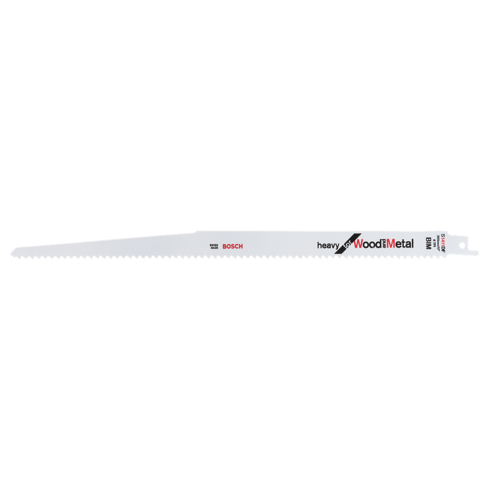 Bosch Accessoires Reciprozaagblad S 1411 DF Heavy for Wood and Metal 25st - 2608657562