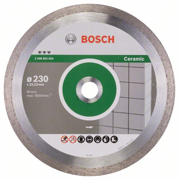 Bosch Accessoires PRO Ceramic Diamond Disc | 230 x 22.23 mm - 2608602634
