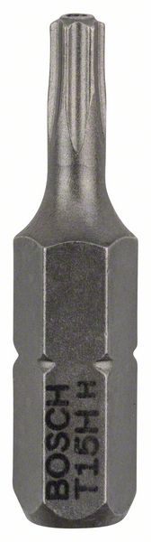 Bosch Accessoires T15H Security-Torx®-bit extra-hard T15H, 25 mm 2 stuks - 2608522010