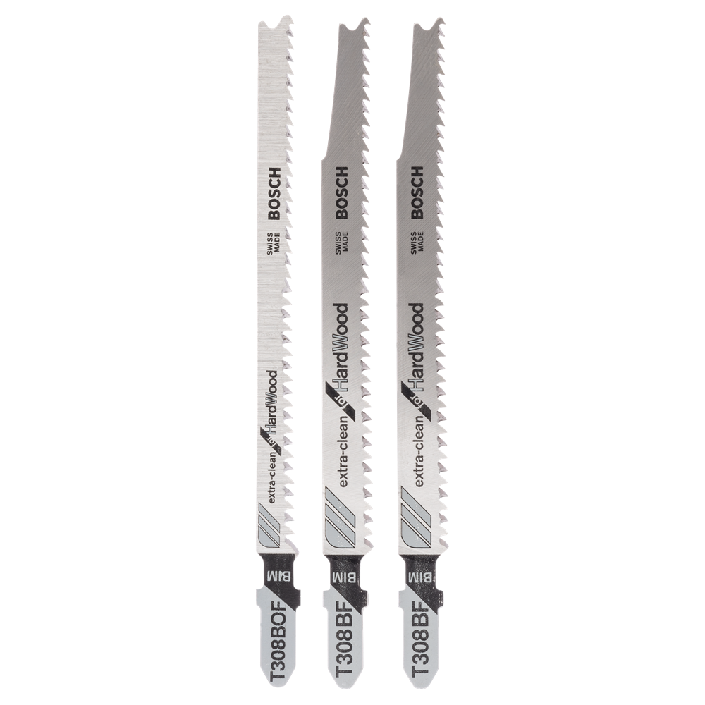 Bosch Accessoires Decoupeerzaagbladenset Extra Clean Wood | 3-delig - 2609256A13