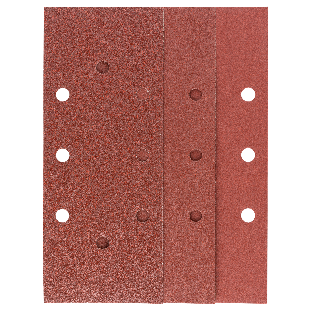 Bosch Accessoires Schuurbladenset | 93X230 mm | Rw | 8 Gaten | Span | 10-delig - 2609256B07