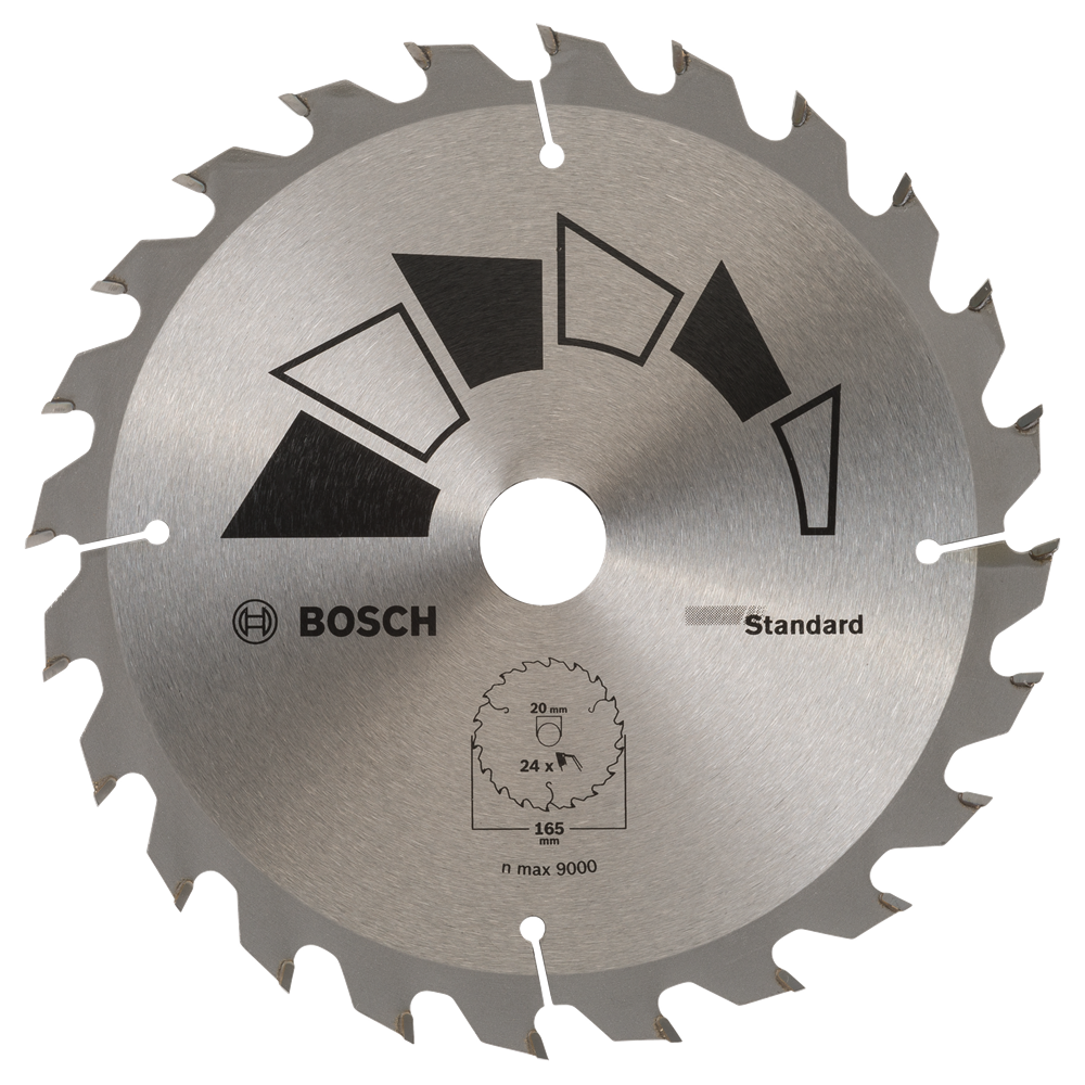 Bosch Accessoires Cirkelzaagblad Standard 165X20 T24 - 2609256B55