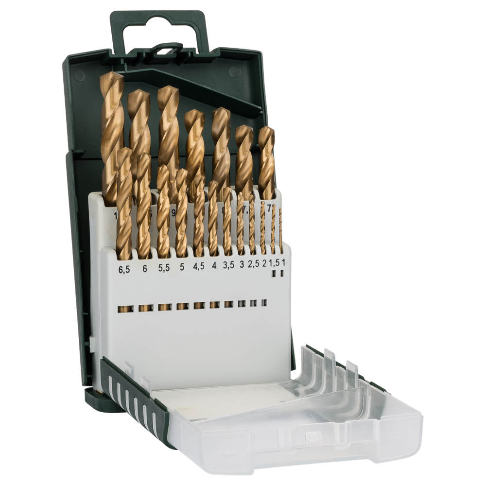 Bosch Accessoires Metaalborenset HSS-Tin | 1-10 mm | 19-delig - 2609255134