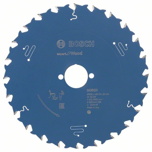 Bosch Accessoires Cirkelzaagblad expert for Wood 200x32x2.8/1.8x24 T - 2608644054