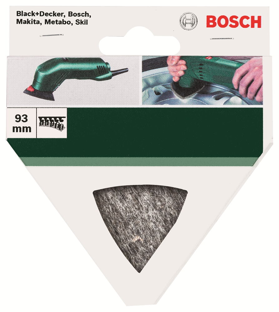 Bosch Accessoires Polijstvilt 93 mm - 2609256D77