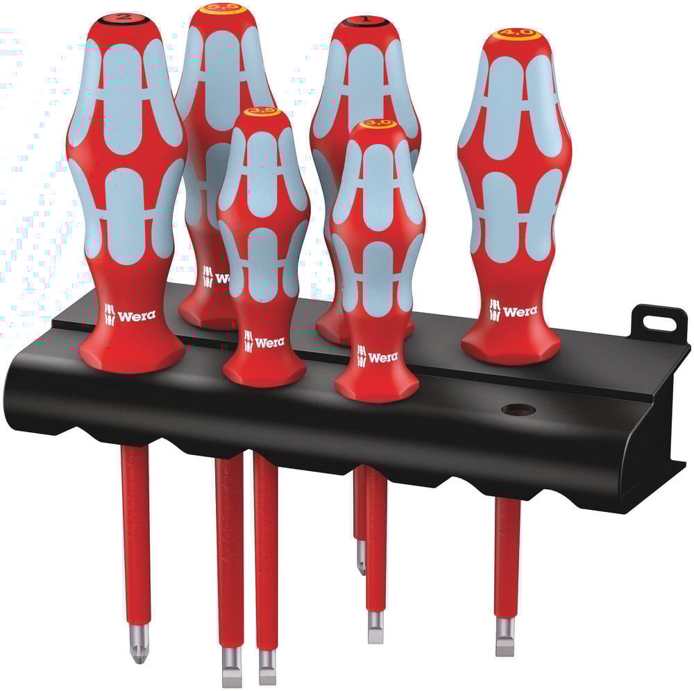 Wera 3165 i/6 VDE Schroevendraaierset, RVS + Houder, 6 -delig - 1 stuk(s) - 05022745001