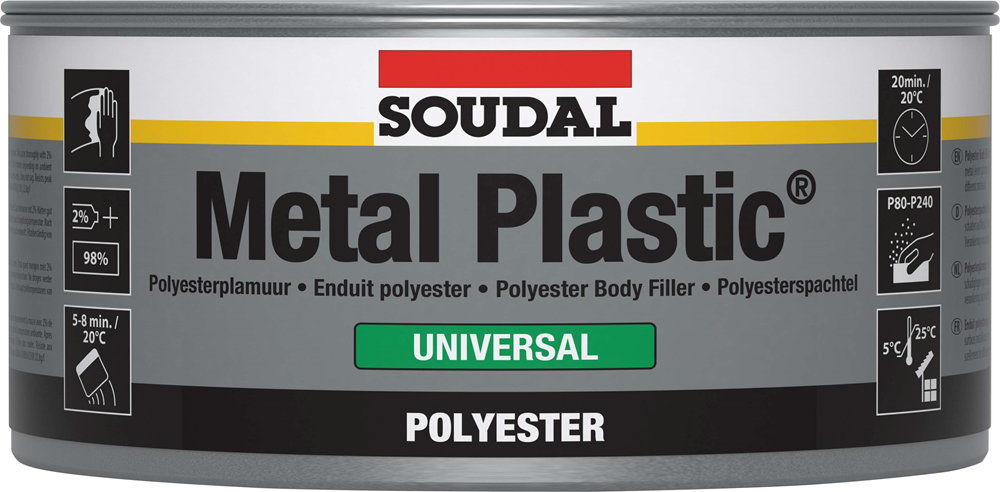 Soudal Metal Plastic Universal | 2 kg 110347