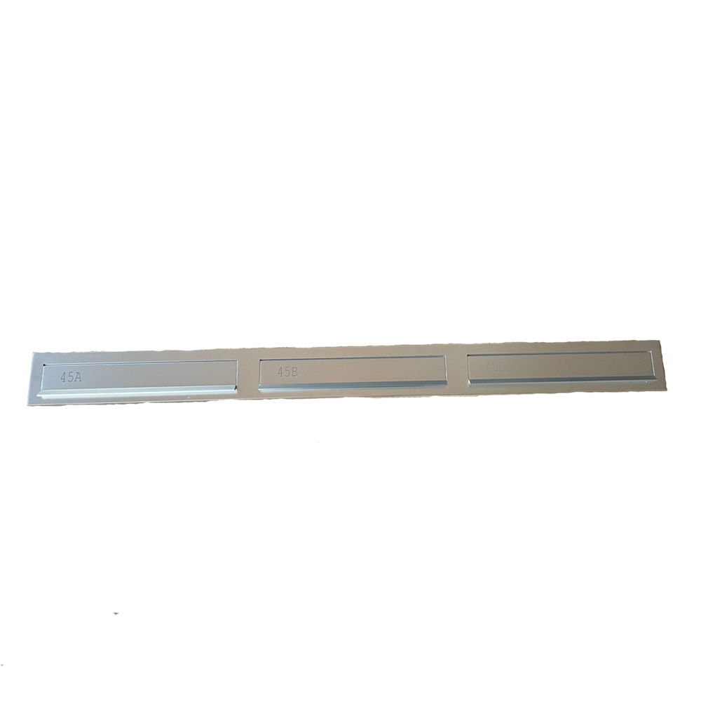 AMI Briefplaat 3 Delig 889Mm Dl F1 Inworp 3*265 Mm. - 400172