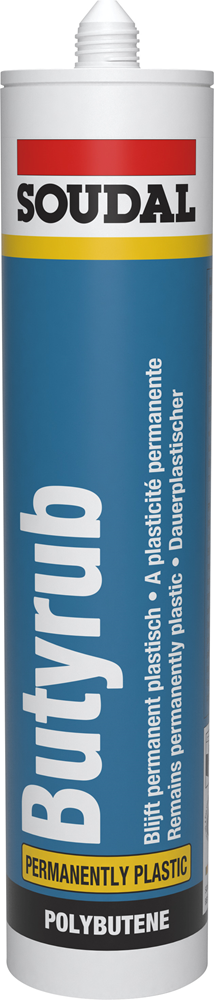 Soudal Butyrub | Butyleenvoegkit | 310 ml | Wit - 102572
