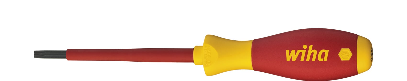 Wiha Schroevendraaier | maat T 8 | klinglengte 60 mm VDE geïsoleerd | 1 stuk - 00881 00881
